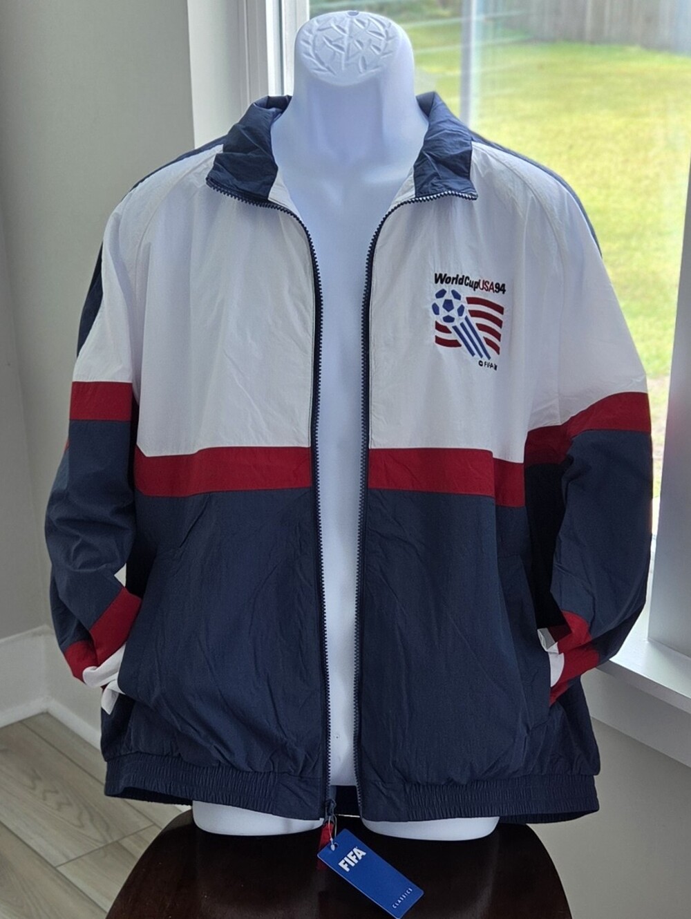 Hollister 1994 FIFA World CupTM USA Graphic Jacket Large